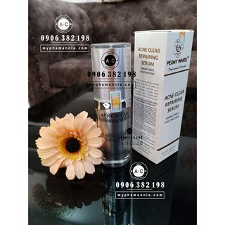 Serum Peony White ❤FREESHIP❤ (40ml) Tinh chất Mụn Peony White se khít lỗ chân lông Collagen  Ance Clear Repairing Serum