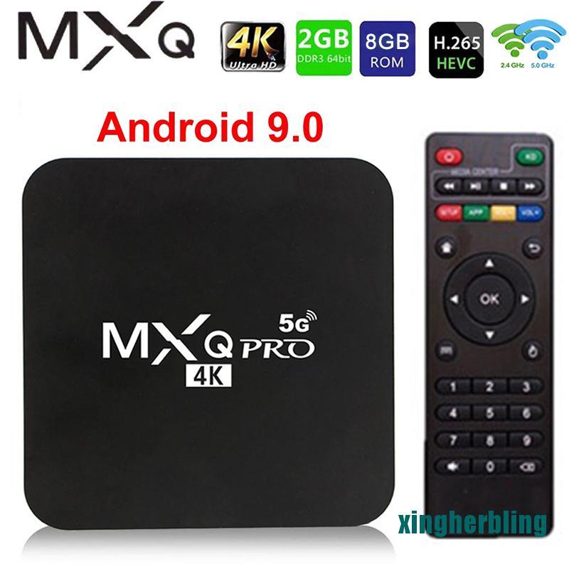 Hộp Tv Thông Minh Mxq Pro 5g Wifi 1gb 8gb Android Và Phụ Kiện