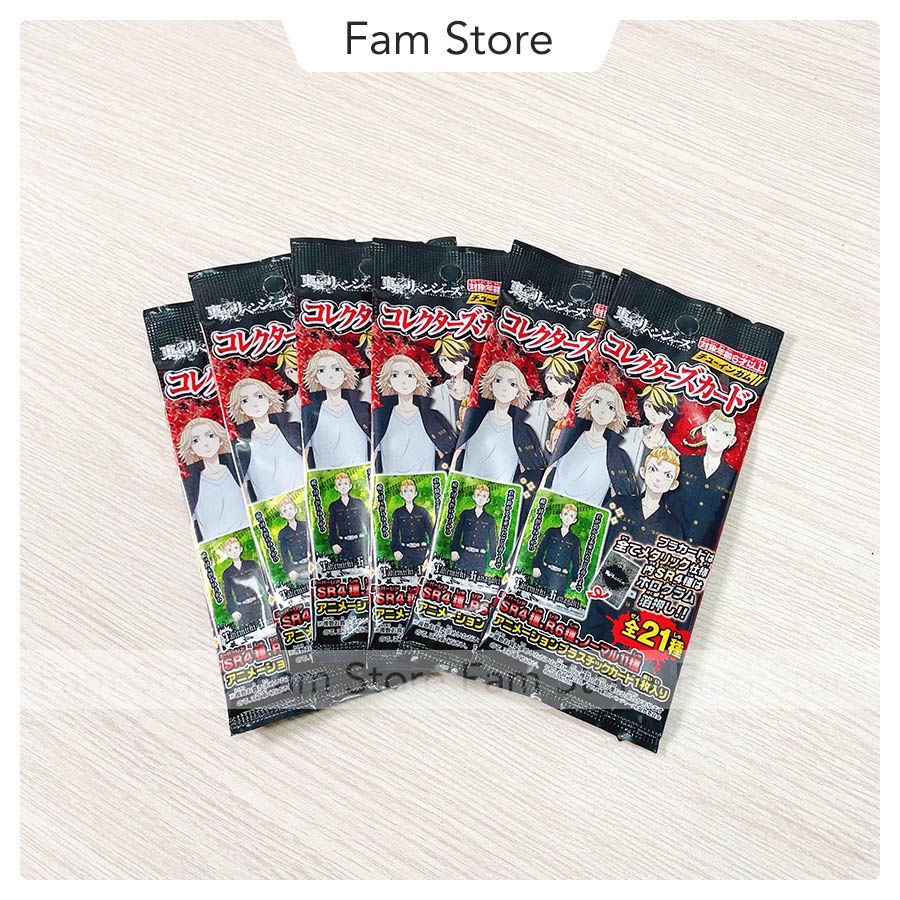 Pack Thẻ Tokyo Revengers Collector's Card