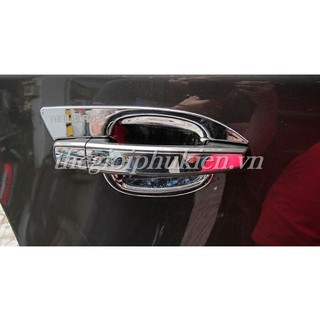 Bộ ốp tay nắm, ốp hõm cửa xe Chevrolet Trailblazer