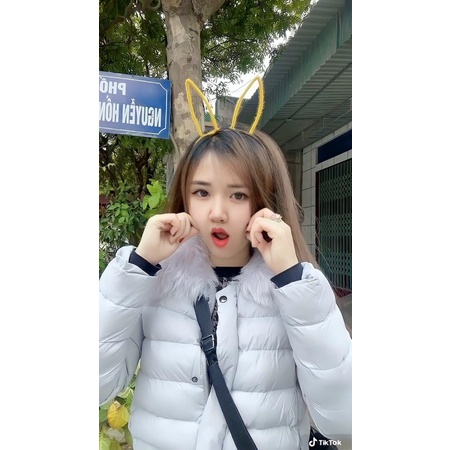 🐰Bờm thỏ nhung Basic đơn giản mà cuốn hút 🥰