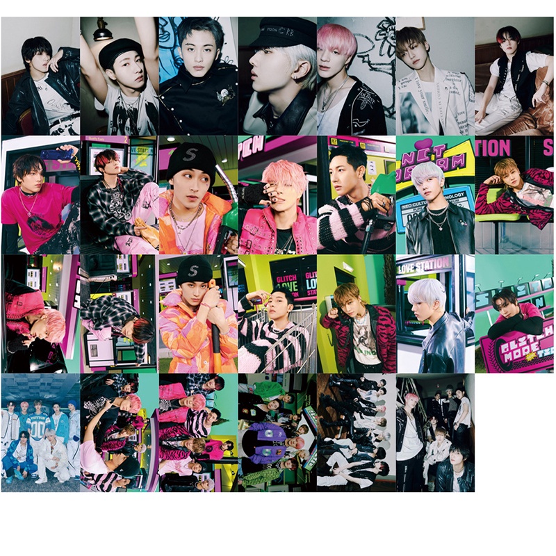 Hộp 54 Thẻ Hình LOMO Các Thành Viên Nhóm Nhạc NCT
