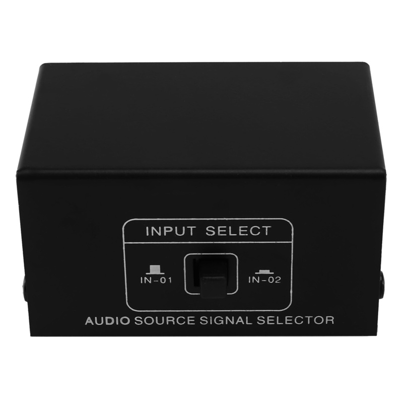 Bộ Chuyển Đổi Nguồn Điện 2 Trong 1 Ra 1 Đầu Vào 2 Cổng Ra RCA