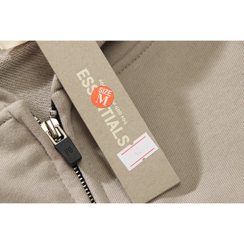 MỚI Áo khoác Essentials hoodie có khóa kéo FOG FEAR OF GOD