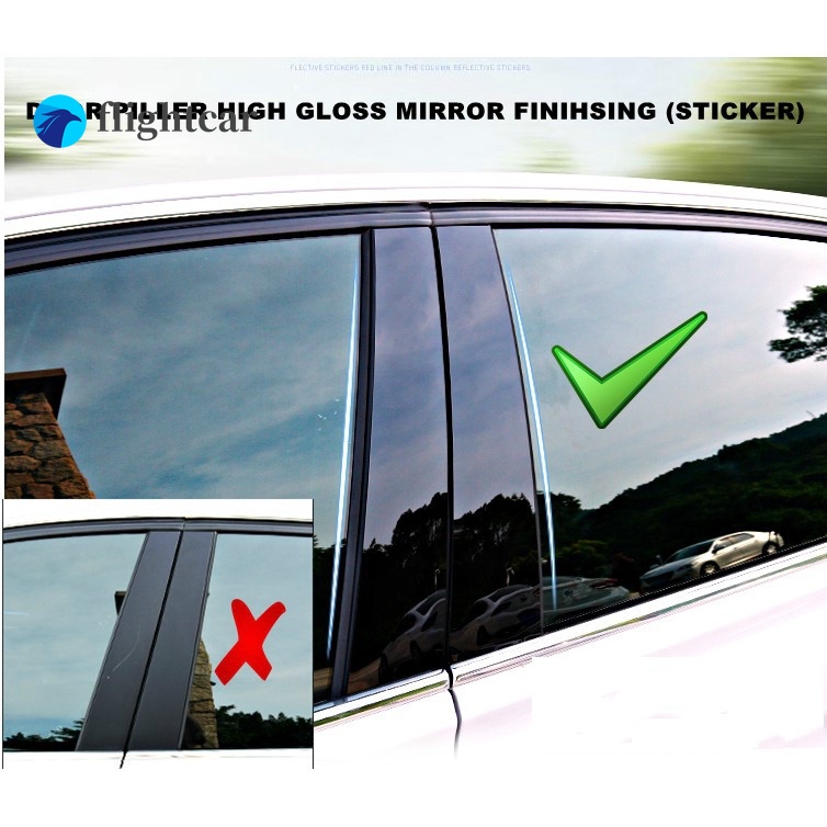 Khung Gắn Cửa Kính Xe Hơi Chuyên Dụng Cho Honda City GM6, Civic FC, HRV, CRV, Jazz