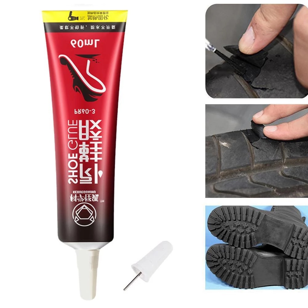 Keo Dán Đế Giày Da 10 / 60ml Chống Thấm Nước Tiện Dụng