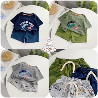 Bộ khủng long cotton da cá