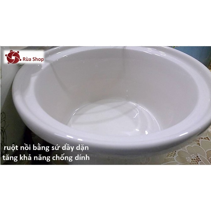 Ruột Sứ Nồi Nấu Chậm 2.5L - Thương Hiệu Đạt Tường