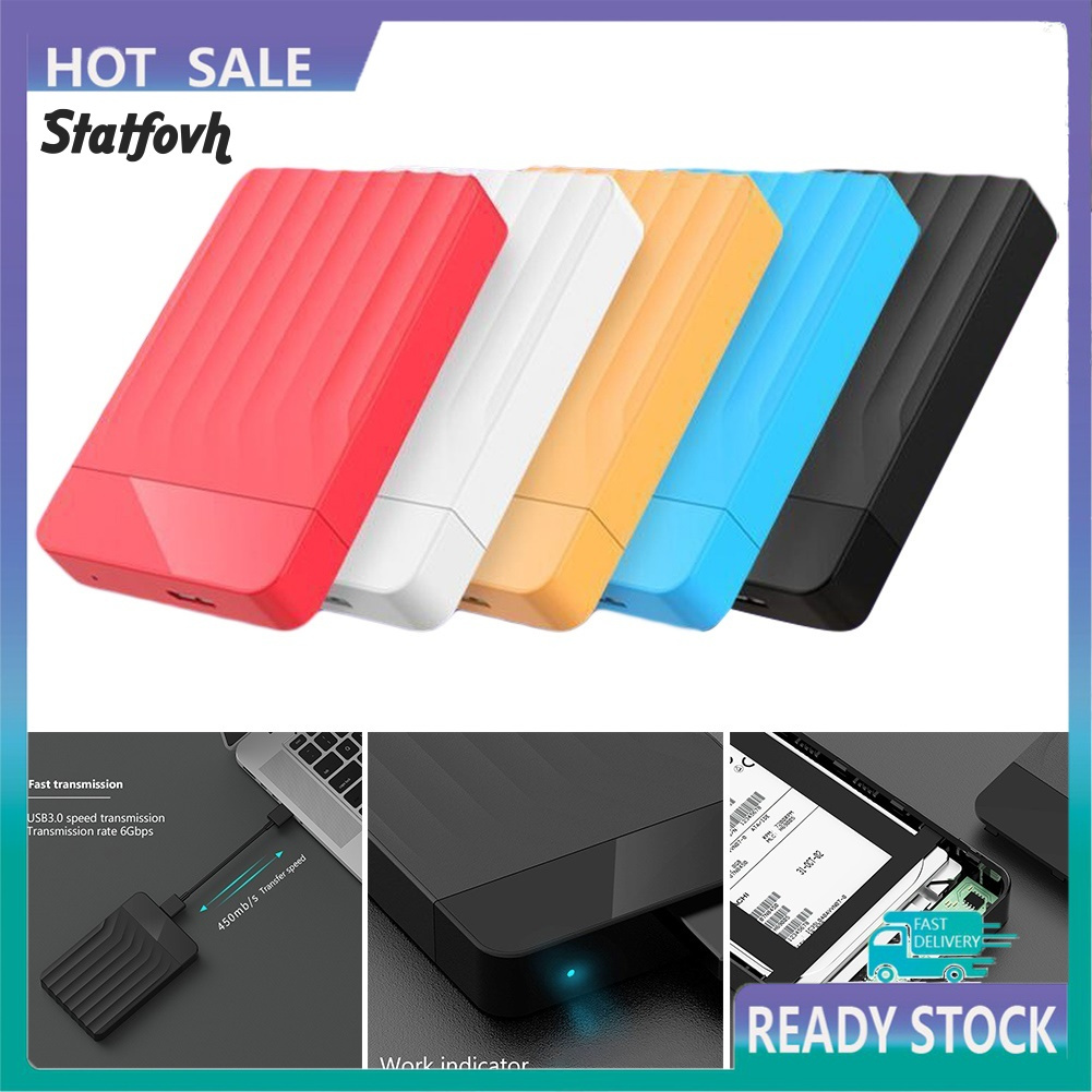 Hộp Đựng Ổ Cứng Ngoài Usb 3.0 2.5inch Sata Bằng Silicone | BigBuy360 - bigbuy360.vn