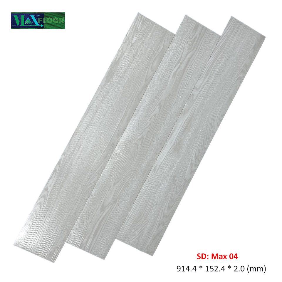Sàn nhựa giả gỗ 2.0 SFloor chống trượt keo tự dán kích thước 914.4 x 152.4 x 2.0mm (theo tấm)-Mã mới