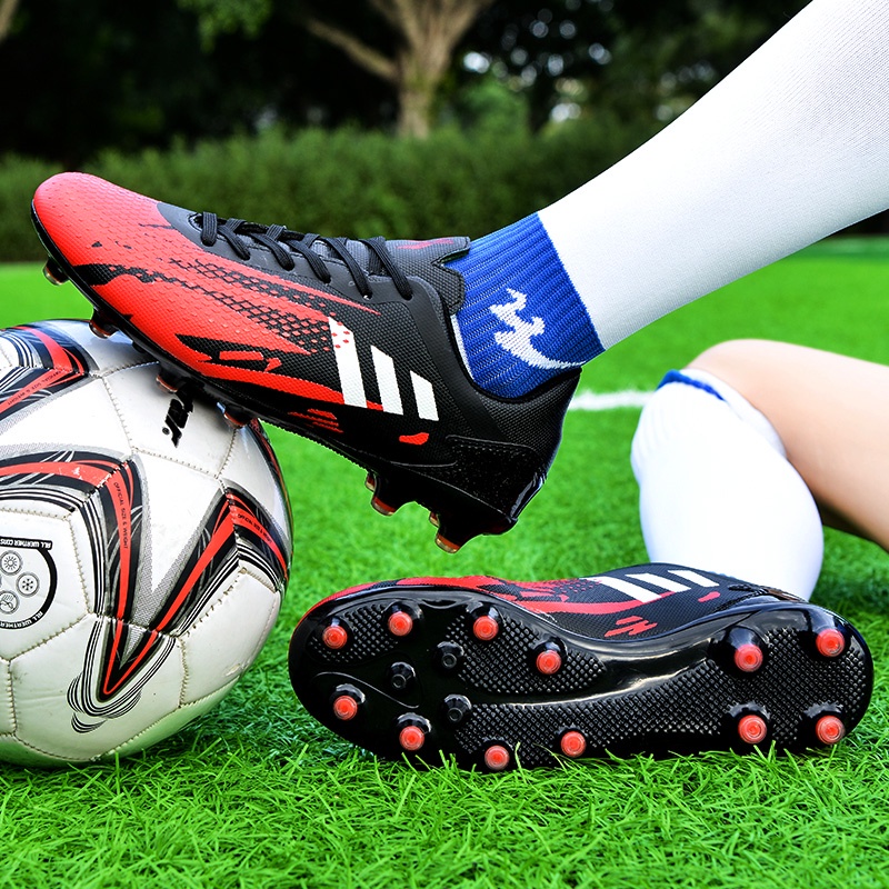 Giày bóng đá chất lượng cao X19.1 FG Giày đá bóng cổ thấp Giày bóng đá thanh niên Size:35-45