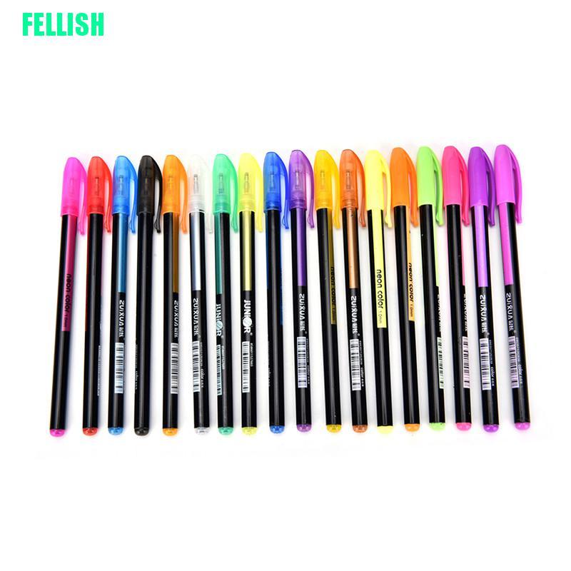 Set 48 Ruột Bút Mực Dạ Quang Nhiều Màu Sắc Tiện Dụng