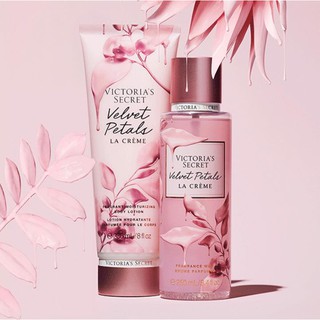 Xịt/ Kem Dưỡng Da Cơ Thể Victoria's Secret Velvet Petals La Creme