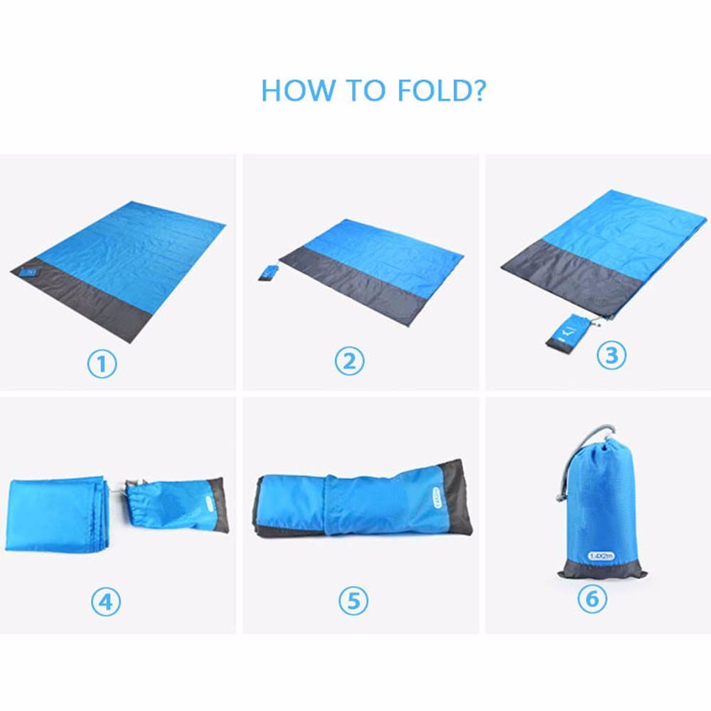 Thảm trải dã ngoại chống thấm nước kích thước 200x210cm