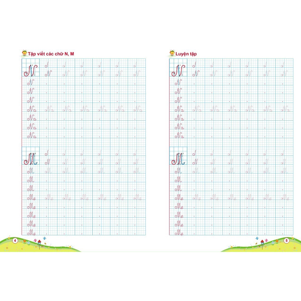 Sách Tập Viết Chữ Hoa - Cỡ Nhỏ, Theo Nhóm