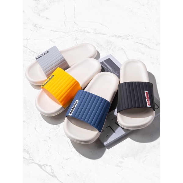 dép nam nữ chất liệu cao su non chất lượng cao ( 3 màu) size dép to cho chân ngoại cỡ