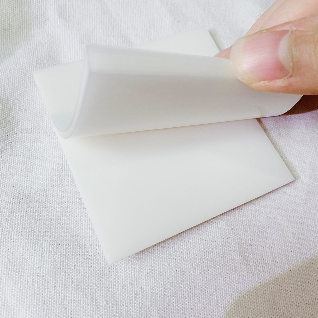 Giấy note ghi nhớ trong suốt giây nhớ học tập take care kiểu dáng đơn giản tiện dụng cho học sinh