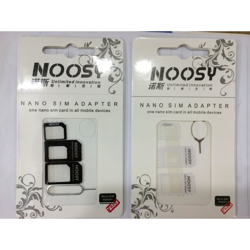 Bộ Chuyển Đổi Sim Nano Noosy / Nossy / Nano Chuyên Dụng