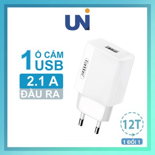 Củ sạc nhanh Earldom AH-201 cổng kết nối USB 2.1A Cho Các Dòng Cáp Sạc Điện Thoại Iphone Samsung Oppo Xiaomi Huawei