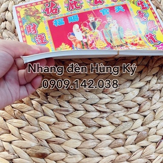 Giấy cúng 3 ông loại bóng