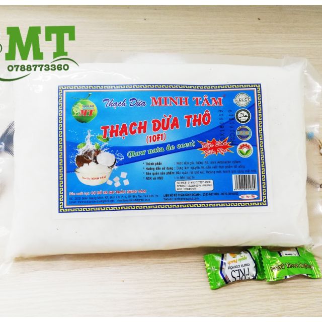 Thạch dừa ép khô Minh Tâm loại xuất khẩu 2kg