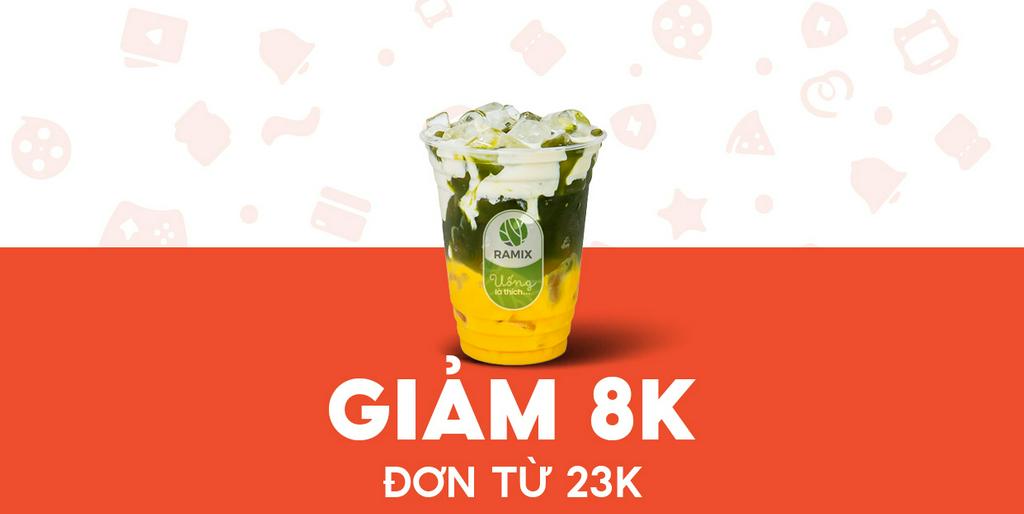 - Tiệm Rau Má RAMIX - Giảm 8K Ramix bí đỏ sữa dừa