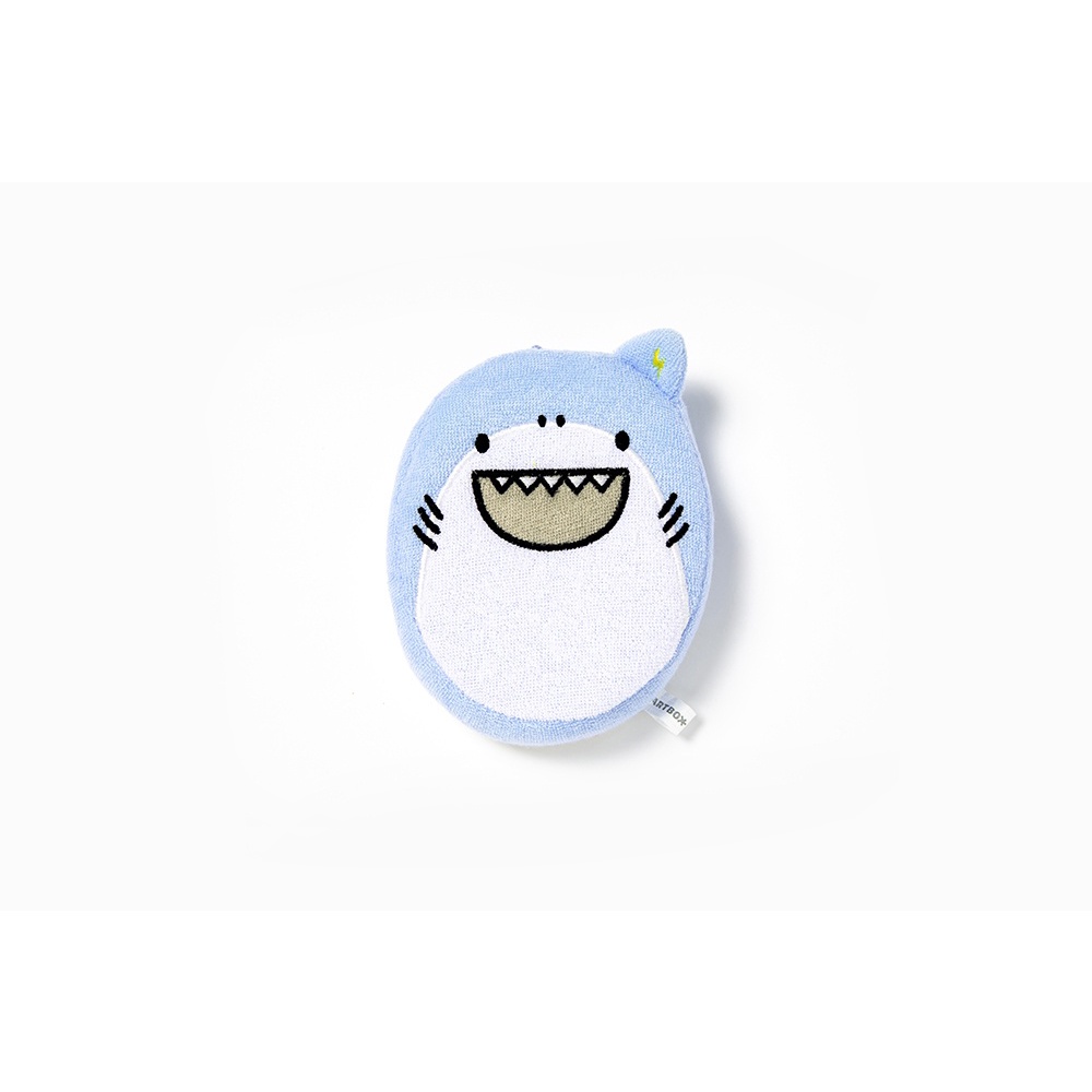 Bông Tắm ARTBOX Hàn Quốc Hình Cá Mập Boss Cute (Lớn)