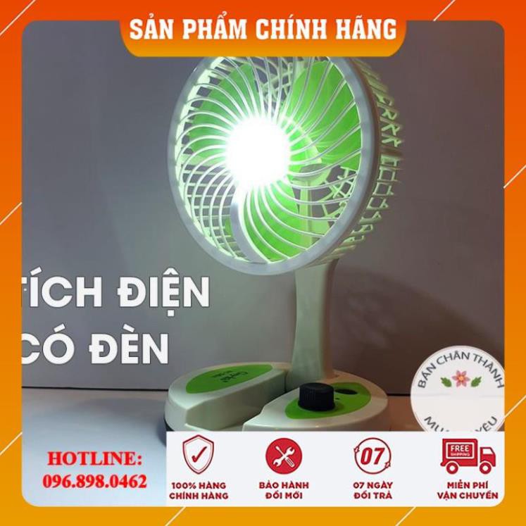 [CHÍNH HÃNG-FREESHIP] Quạt Tích Điện Mini Gấp Gọn, Quạt Để Bàn Mini, Quạt Mini Để Bàn Sạc Pin, Quạt Mini USB Siêu Mát