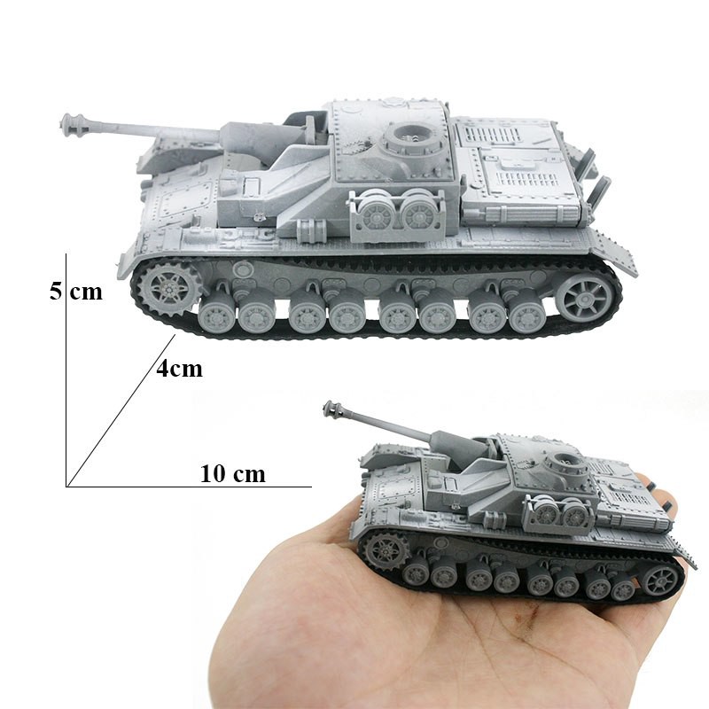 [Mã LIFETOYS1 giảm 30K đơn 99K] Đồ chơi mô hình xe tăng quân sự Sturmgeschutz IV 4D tự lắp ráp mang tính giáo dục