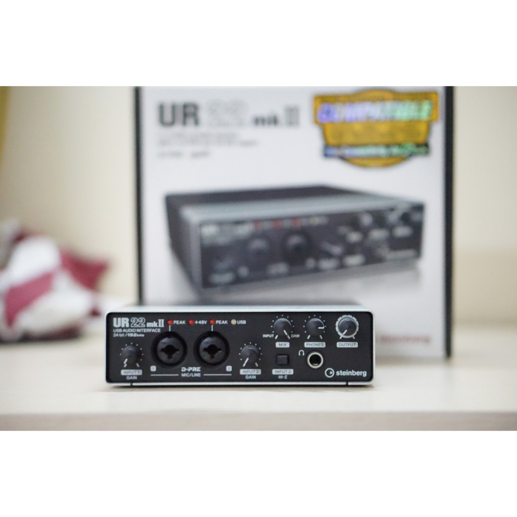 Steinberg UR22MK2 Soundcard Thu Âm