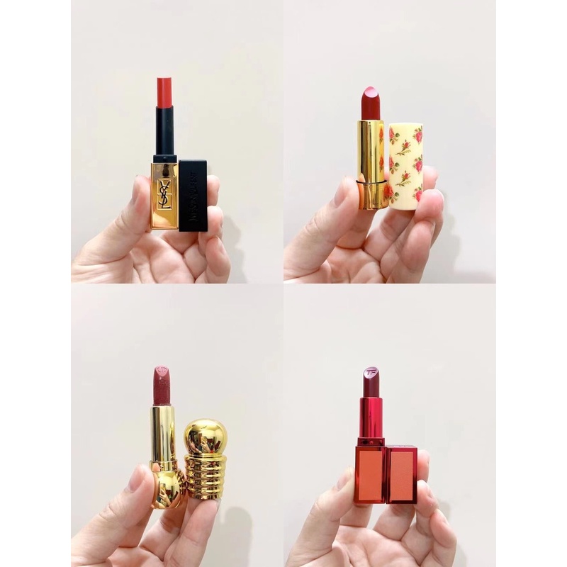 Set 12 Son Môi Lancome TOMFORD TF Ace 520 Cao Cấp Kèm Hộp Đựng