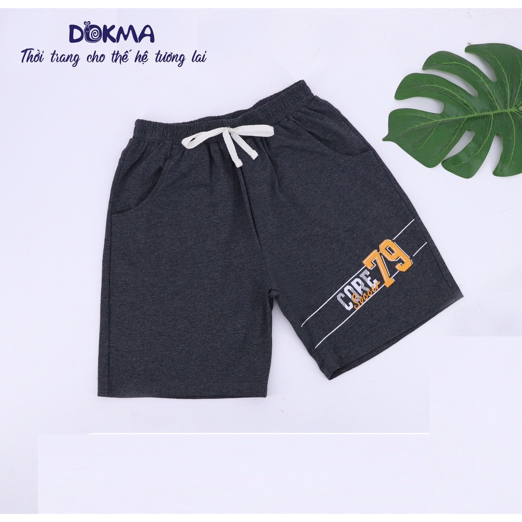 DQ658 quần short cotton BT Dokma (7-12T)