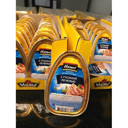 Hộp Pate Gan Ngỗng Hame 105g Hàng Nga Nhập Khẩu - Pate Hame105g | BigBuy360 - bigbuy360.vn