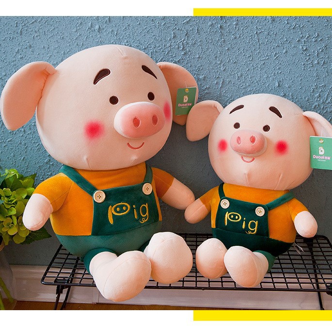 Gấu Bông Heo 💝𝐆𝐈𝐀̉𝐌 𝐆𝐈𝐀́ - 𝐗𝐀̉ 𝐊𝐇𝐎💝 Pig Dễ Thương Cute 30 - 50 cm