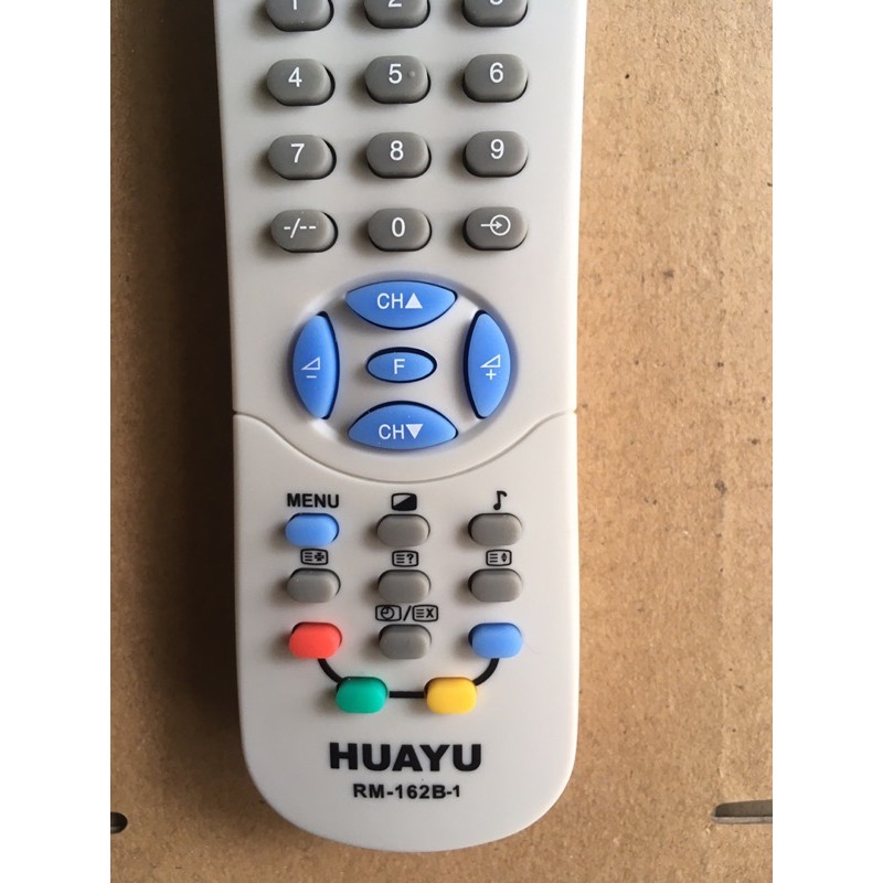 ĐIỀU KHIỂN TIVI TOSHIBA RM-162B-1 CRT CŨ DẦY KHÔNG CÓ MẠNG INTERNET -TẶNG KÈM PIN -REMOTE ĐIỀU KHIỂN TIVI TOSHIBA RM-162