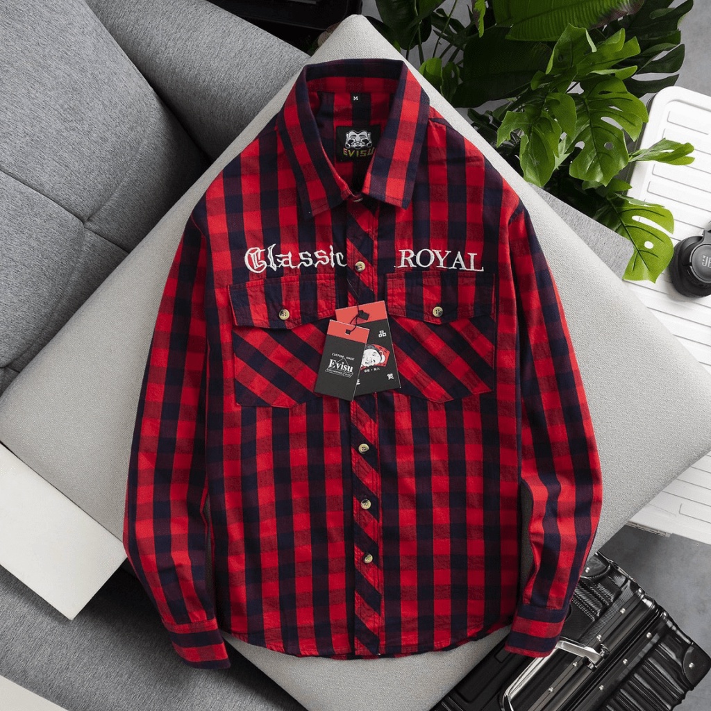 Áo Sơ Mi Ca rô Nam Dài Tay Chất Cotton Mềm Form Chuẩn Lịch Lãm Thời Trang Siêu Hot NEW UNISEX