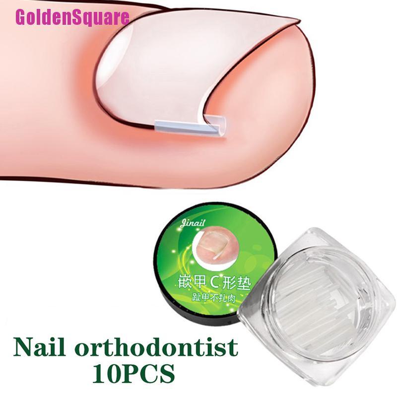Bộ 10 Miếng Đệm Chỉnh Hình Móng Tay Chuyên Dụng