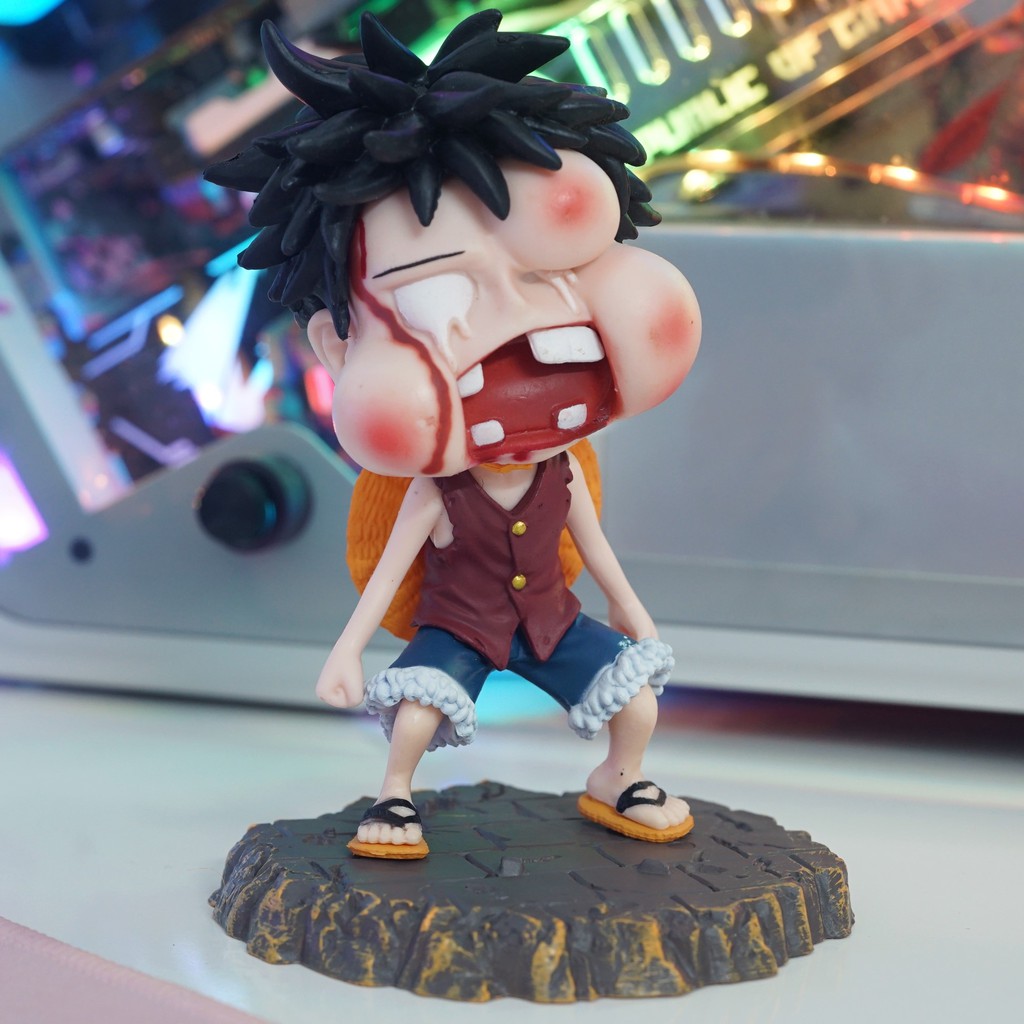 MÔ HÌNH LUFFY ĂN ĐẤM 12CM