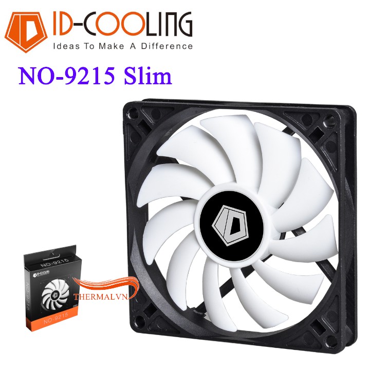 Quạt fan case 9cm ID-Cooling WF-9215 - Quạt slim 9cm nhỏ gọn, sức gió tốt