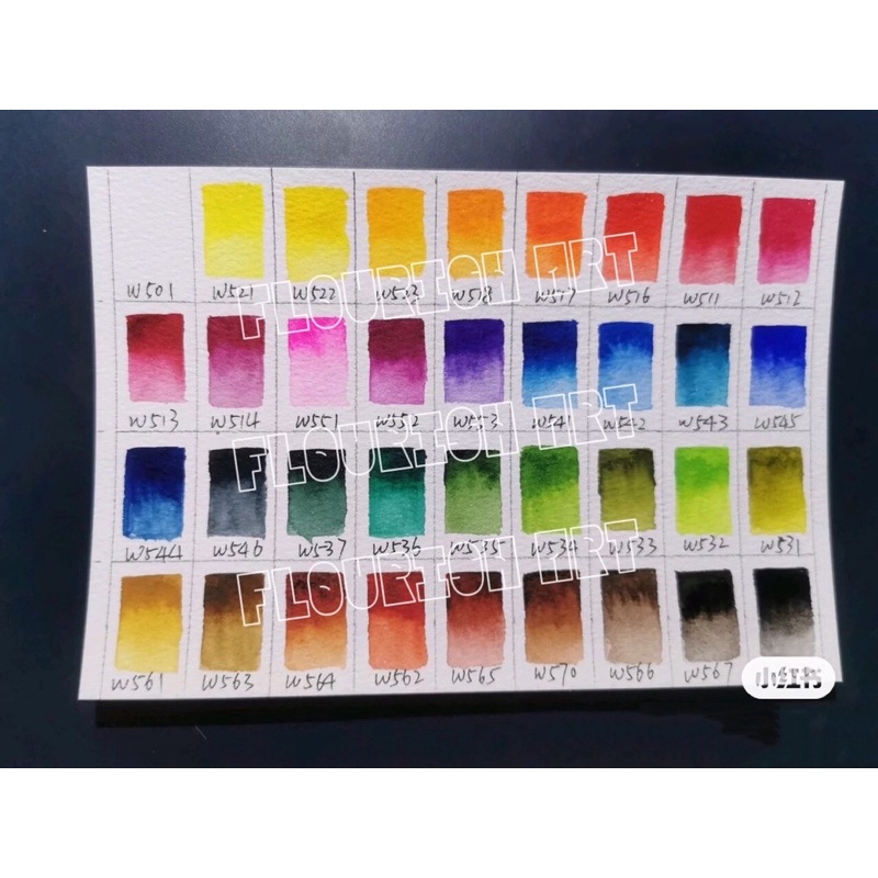 Màu Mijello Mission Gold Set 24/36 Màu Hộp Nhựa - 0.5ML/1ML