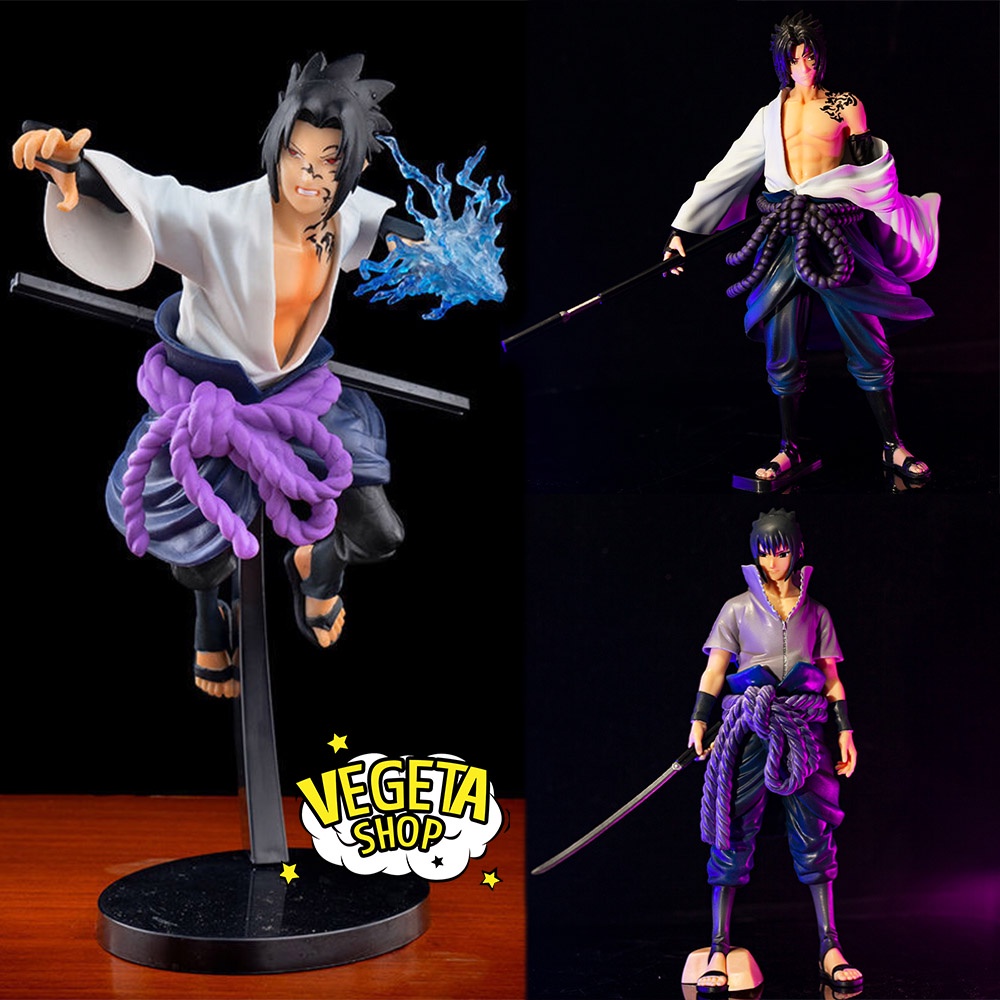 Mô hình Sasuke - Mô hình Naruto - Uchiha Sasuke ấn chú nguyền ấn của Orochimaru - Cực to có hộp Fullbox - Cao 26~29cm