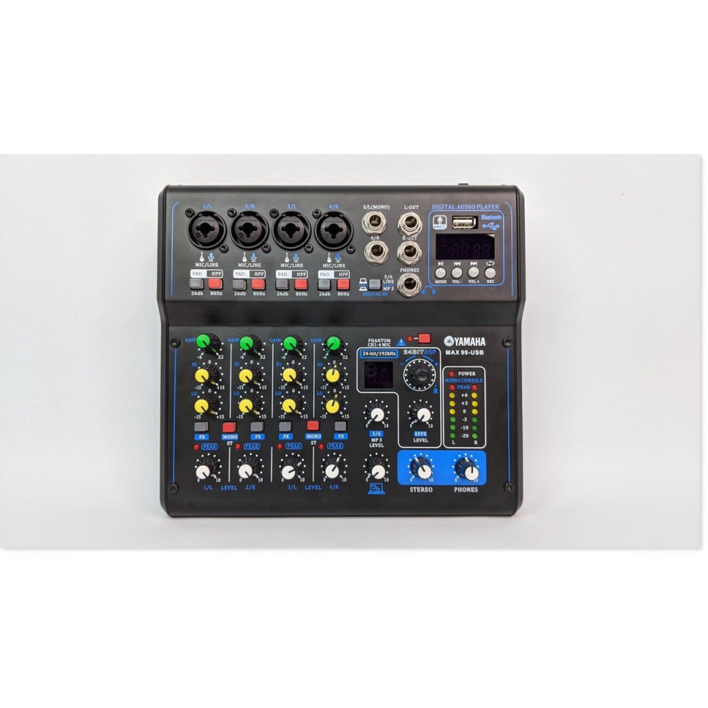 [HOT NHẤT HIỆN NAY]🎼️BỘ MIXER YAMAHA MAX99 - MIXER Tích Hợp 16 Chế Độ Vang Số  Âm Thanh Chuyên Nghiệp  Mixer MAX99 Tích