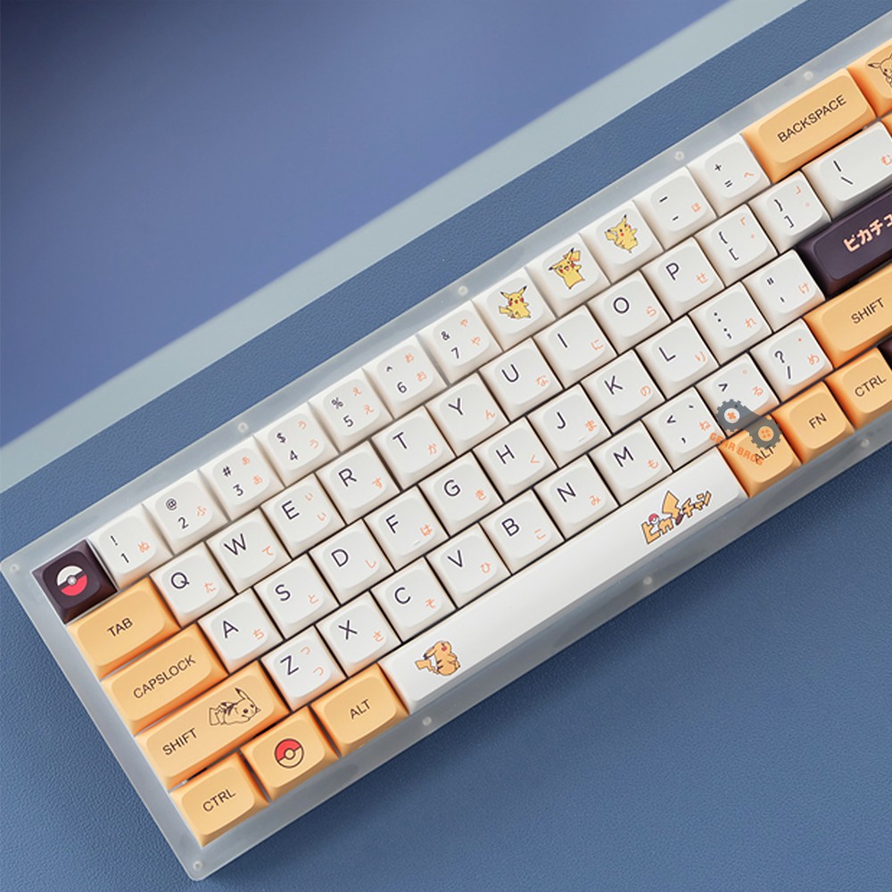 Keycap XDA PIKACHU Thick PBT Dyesub 139 Phím