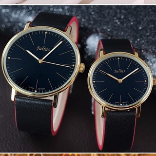 đồng hồ đôi đồng hồ đôi dây da