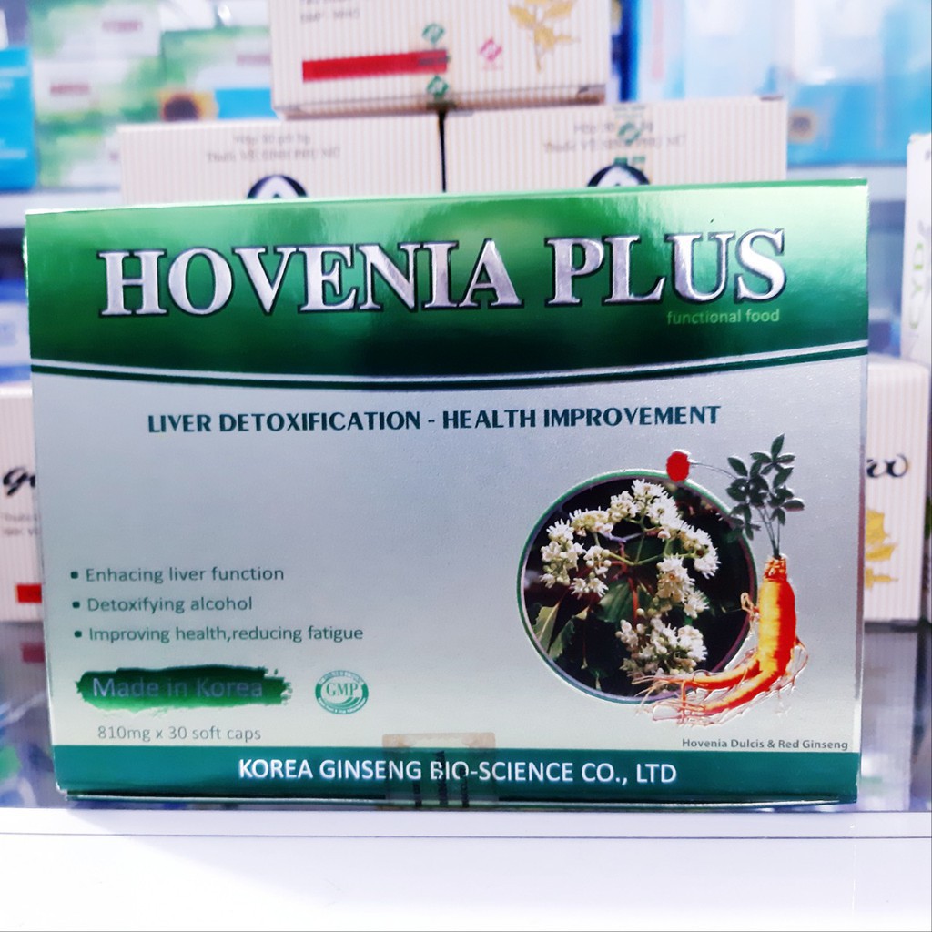 Hovenia Plus 💞 Giảm 5K Đơn Hàng Sau [Thuốc Mát Gan] Thuốc Bổ Gan Hovenia Plus Nhập Khẩu Từ Hàn Quốc