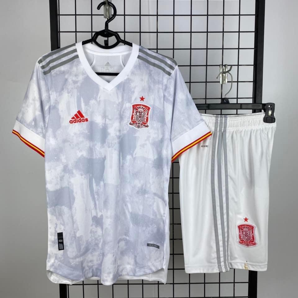 Áo Bóng Đá Đội Tuyển Tây Ban Nha -Đỏ Thẫm - Chất Polyeste - Hàng Thái Lan-Chuẩn Thi Đấu Quốc Tế