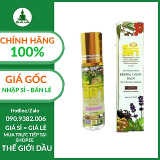 Dầu gió Thái Lan 20 thảo dược chai lăn 8ml Sita