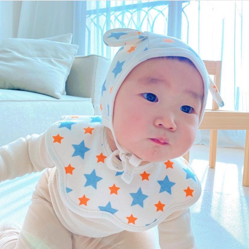 Mũ tai gấu, tai thỏ cotton Vella Craft Hàn Quốc cho bé - Brand Bunnie Blossom