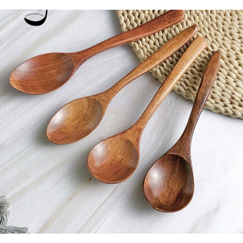Thìa gỗ vnxk sử dụng gia đình, nhà hàng cực bền đep, tiện dụng
