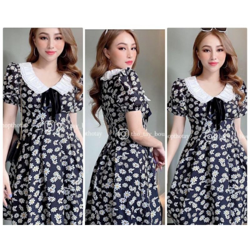 Đầm hoa cúc có bigsize 40-71kg
